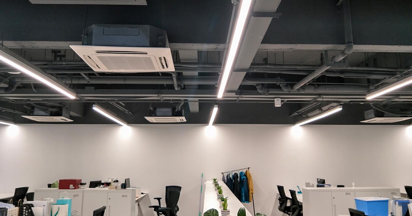 LED Linear Lights Application in Offices